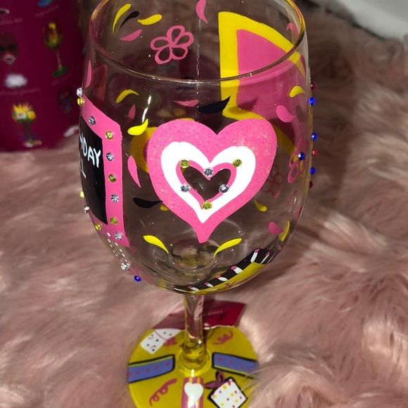 Lolita Birthday Girl Wine Glass - Picture 5 of 8